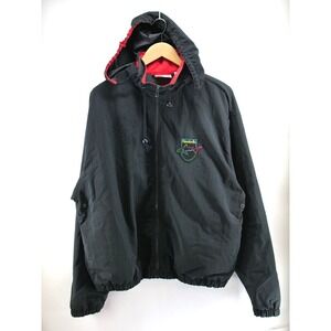 Vintage Greg Norman collection x reebok windbreaker‎ Medium black